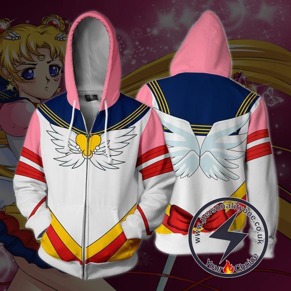 Sailor Moon Tsukino Usagi Eternal Zip Up Hoodie Jacket